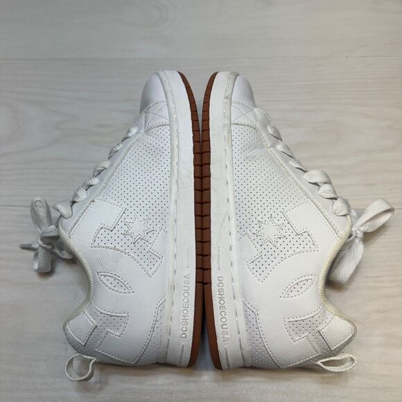 Mens DC Shoe 10 Court Graffik 300529 White Skateboard Athletic Sneakers Shoes main image 6